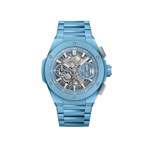 H Big Bang INTEGRATED SKY BLUE CERAMIC Ref# 451.EX.5120.EX