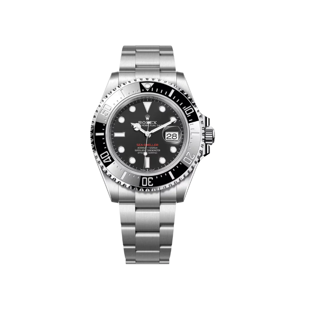 RL Sea-Dweller 43, Oystersteel, Red Letters, Ref# 126600-0002